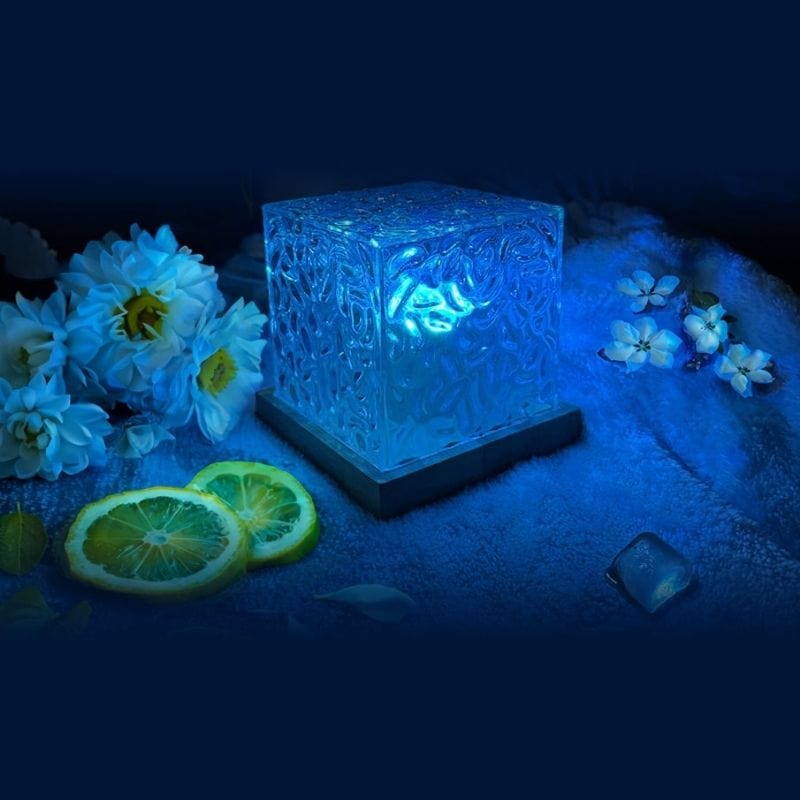 Illumea™ - Veilleuse Sous-Marine Relaxante Effet de Vagues (16 Couleurs)