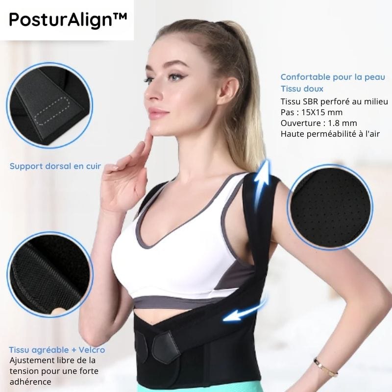 PosturAlign™ - Adjustable Posture Brace for Women and Men