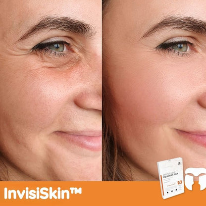 InvisiSkin™ - Masque Coréen au Collagène Invisible (joues et front)