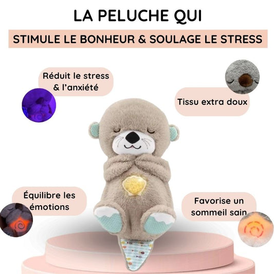 CuddleOtter™ - Peluche Rassurante & Anti-Anxiété