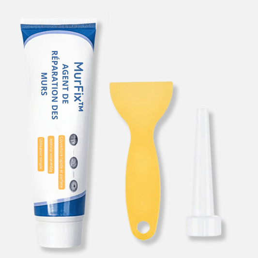 MurFix™- Kit avec Crème de Réparation Instantanée des Murs (200gr)