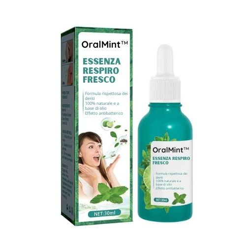 OralMint™ - Essenza per l'Igiene Orale con Alito Fresco