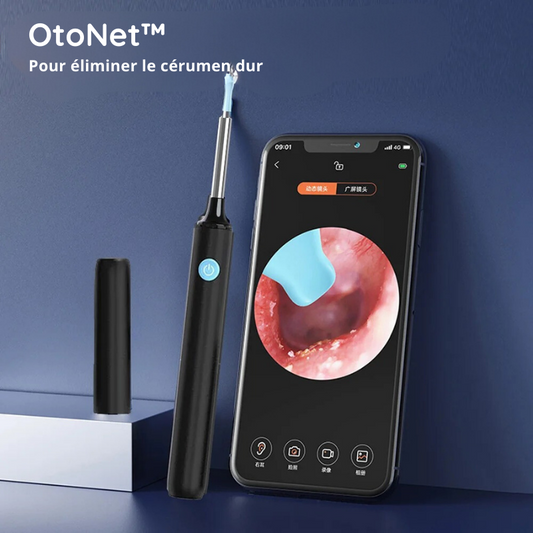 OtoNet™ - Lave Oreilles 2.0 avec Caméra Intégrée