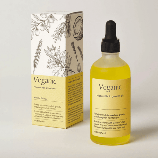 Olio naturale per la crescita dei capelli Carvenchy Veganic 