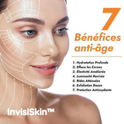 InvisiSkin™ - Masque Coréen au Collagène Invisible (joues et front)
