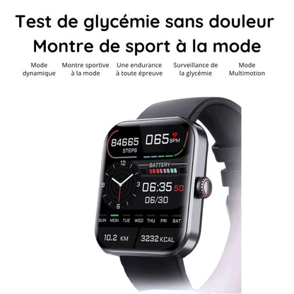 VitalTrack™ - Montre Connectée Tendance Bluetooth