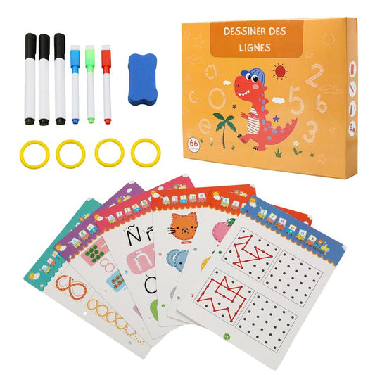 EduKidz™ - Cahier d'Intelligence Pour Enfant