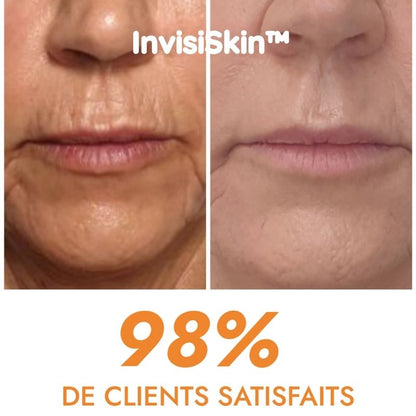 InvisiSkin™ - Masque Coréen au Collagène Invisible (joues et front)
