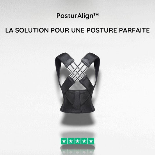 PosturAlign™ - Attelle de Posture Réglable pour Femmes et Hommes